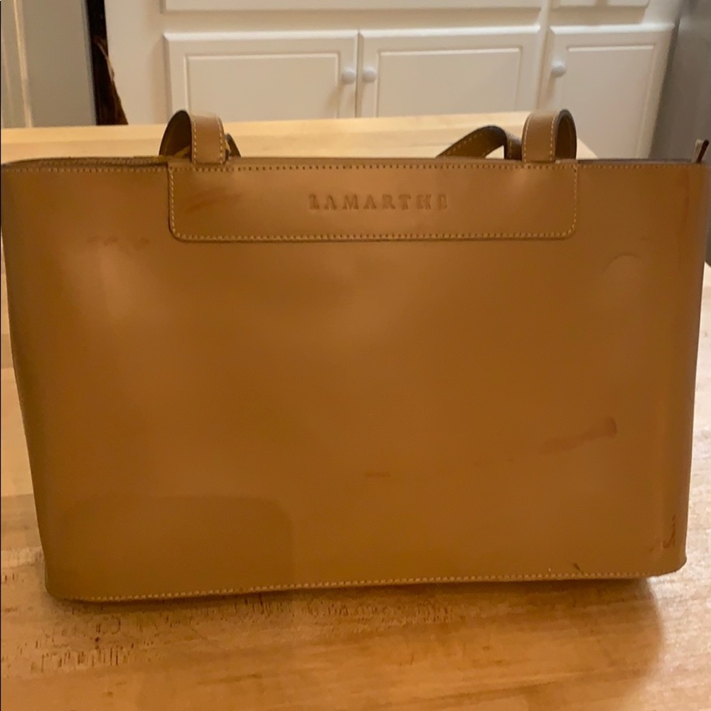 Leather Lamarthe purse